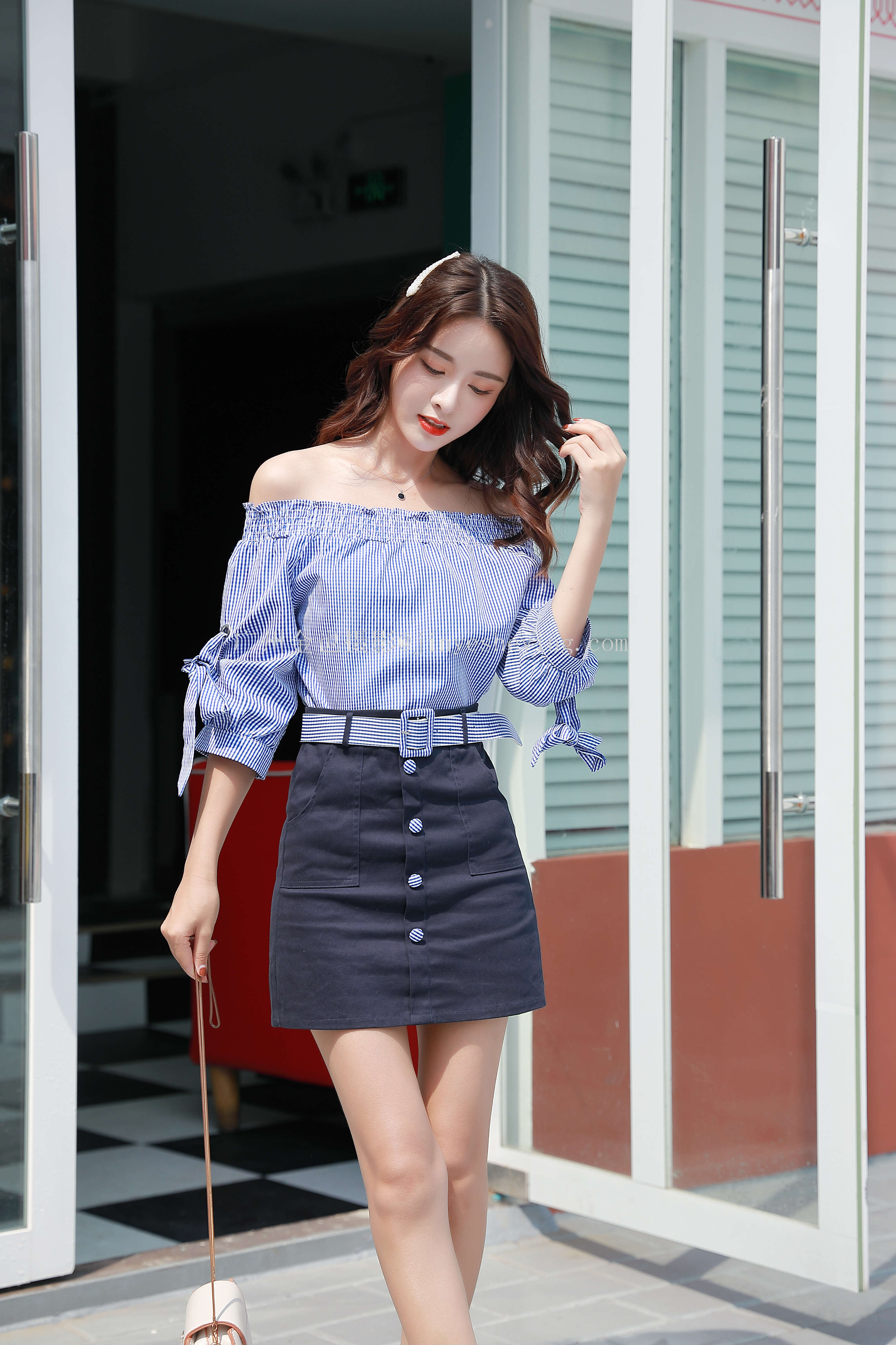 網(wǎng)紅模特服裝拍攝